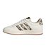 Womens/ladies Grand Court Platform Trainers White Leopard Adidas-3
