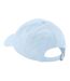 Casquette Motif/style 6 Panneaux Bleu Pastel Beechfield-2