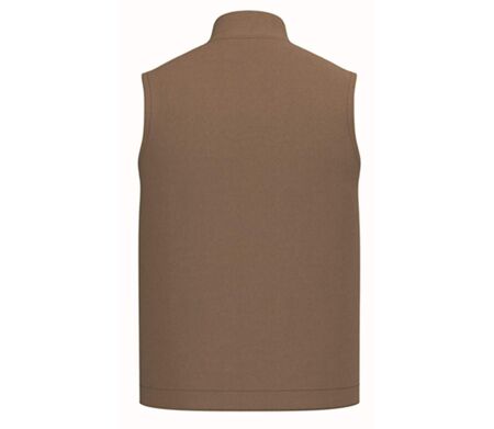 Bodywarmer rembourré à col teddy - Unisexe - PAT623 - beige camel