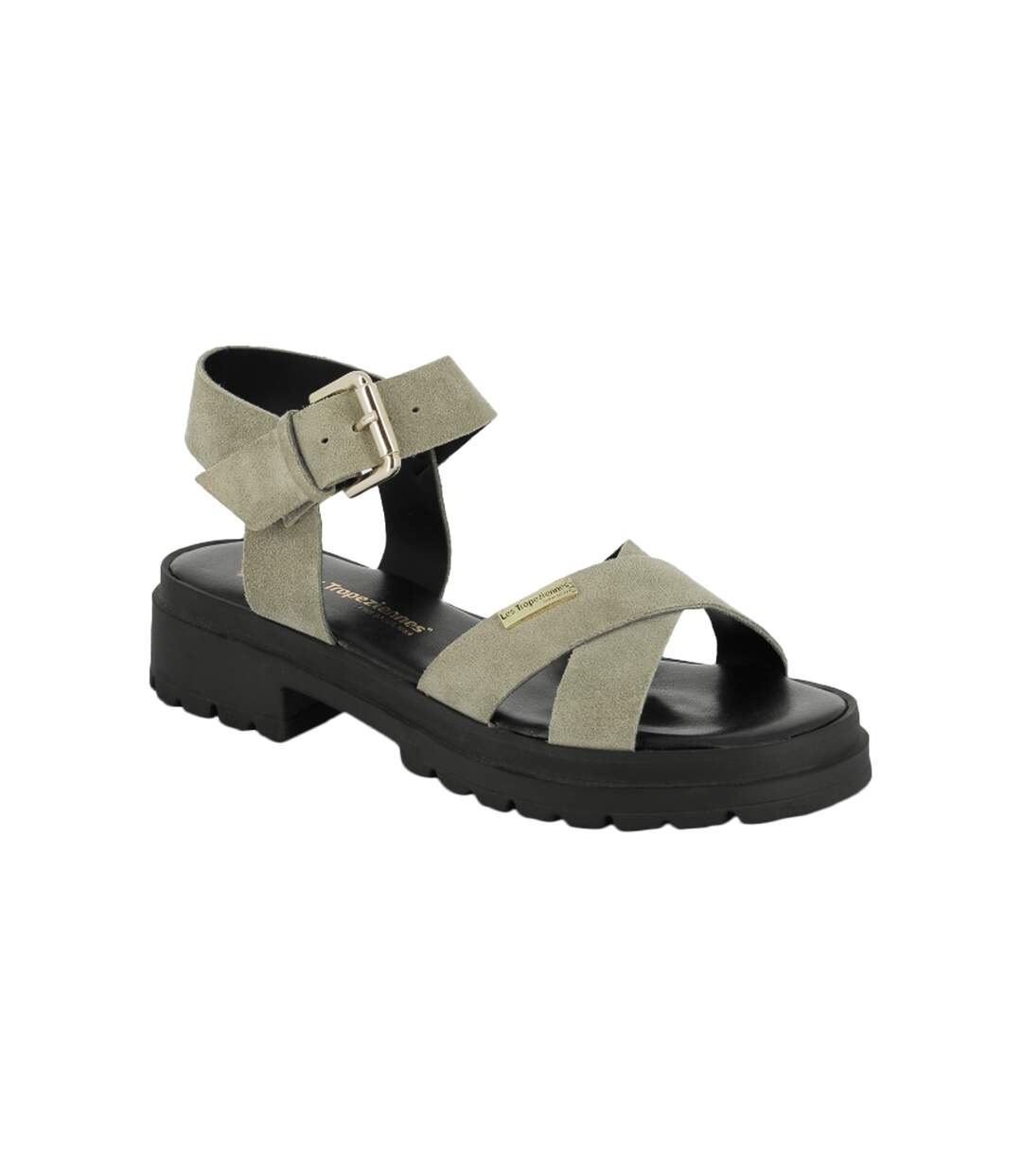 Sandales Plates Cuir Les Tropeziennes Tihasued-3