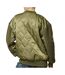 Veste zippée kaki femme kaporal sensa-2
