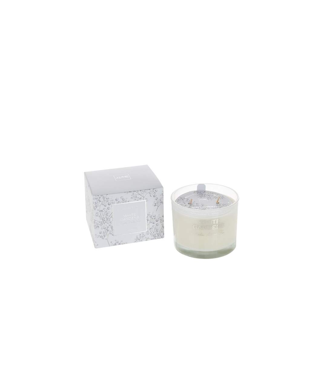 Bougie Parfumée White Gardens 10cm Sapphira Amber Tea-2