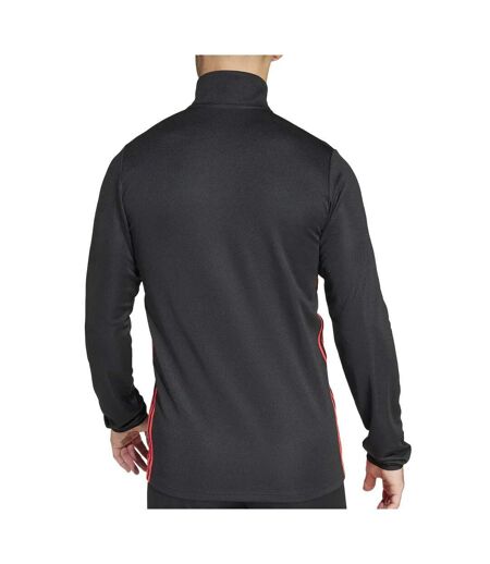 Pull noir/rouge homme adidas tiro es