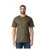 Unisex Adult Plain T-shirt Olive Gildan-1