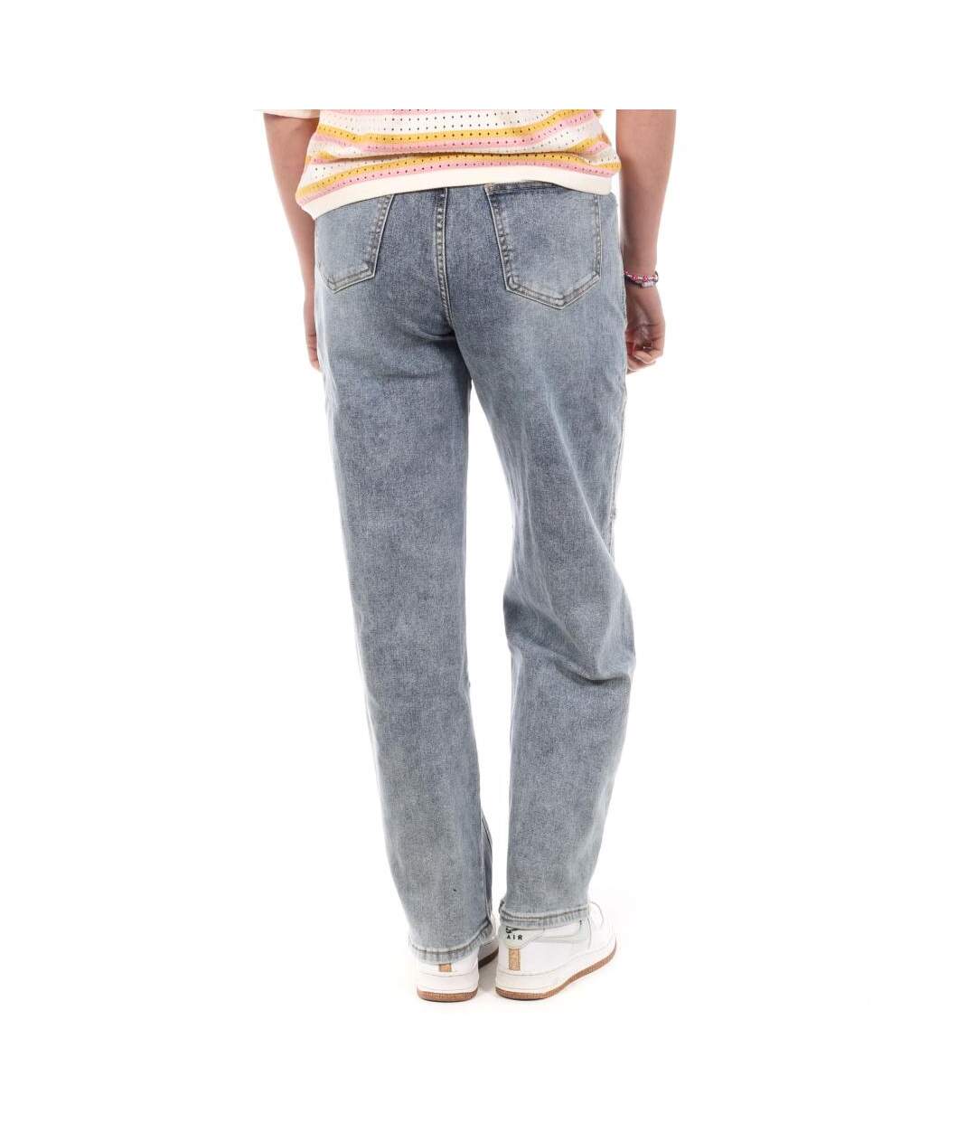Jean droit bleu moyen femme monday premium 109-2