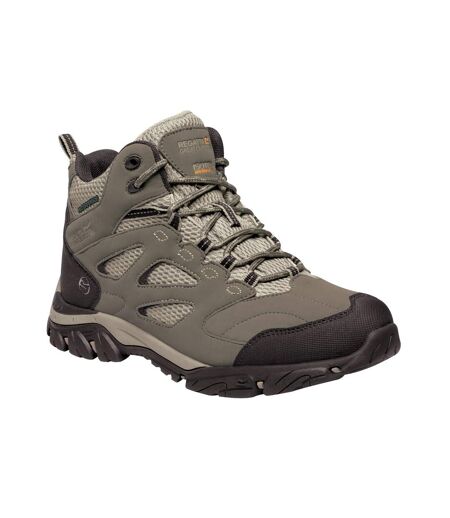 Regatta - Chaussures montantes de randonnée HOLCOMBE - Femme (Marron/beige) - UTRG3705