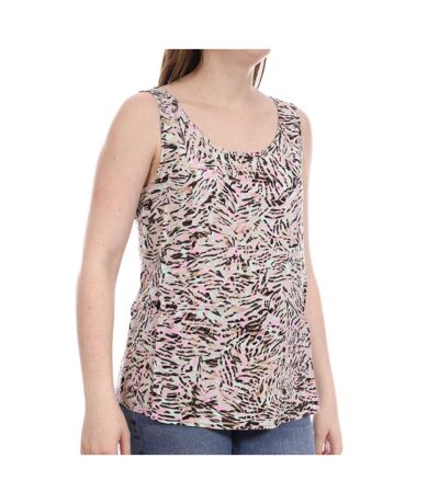 Top rose/turquoise/beige femme vero moda easy