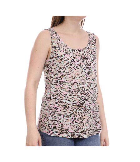 Top rose/turquoise/beige femme vero moda easy
