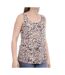 Top rose/turquoise/beige femme vero moda easy-1