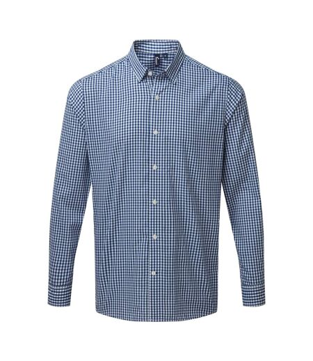 Chemise maxton homme bleu marine / blanc Premier