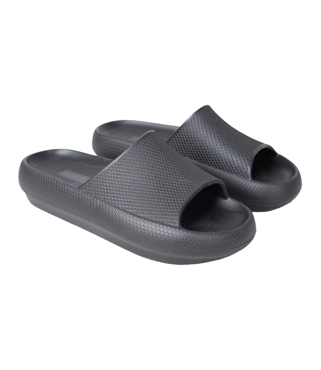 Claquettes Poolside Femme Noir Animal-1