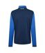 Mens Breaker Two Tone Track Jacket Blue Head-2