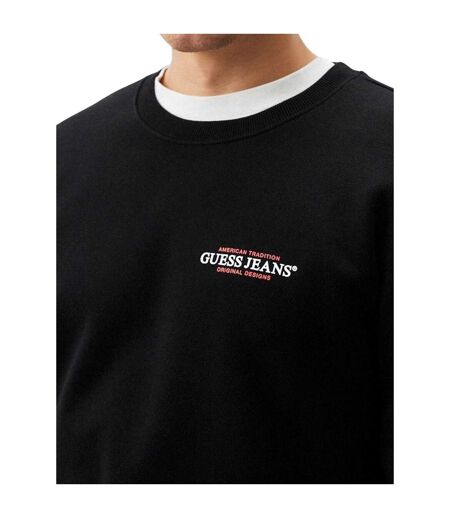 Sweat Homme Noir Guess