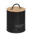 Lot de 3 Boites en Métal Black Bambou 28cm Noir-4