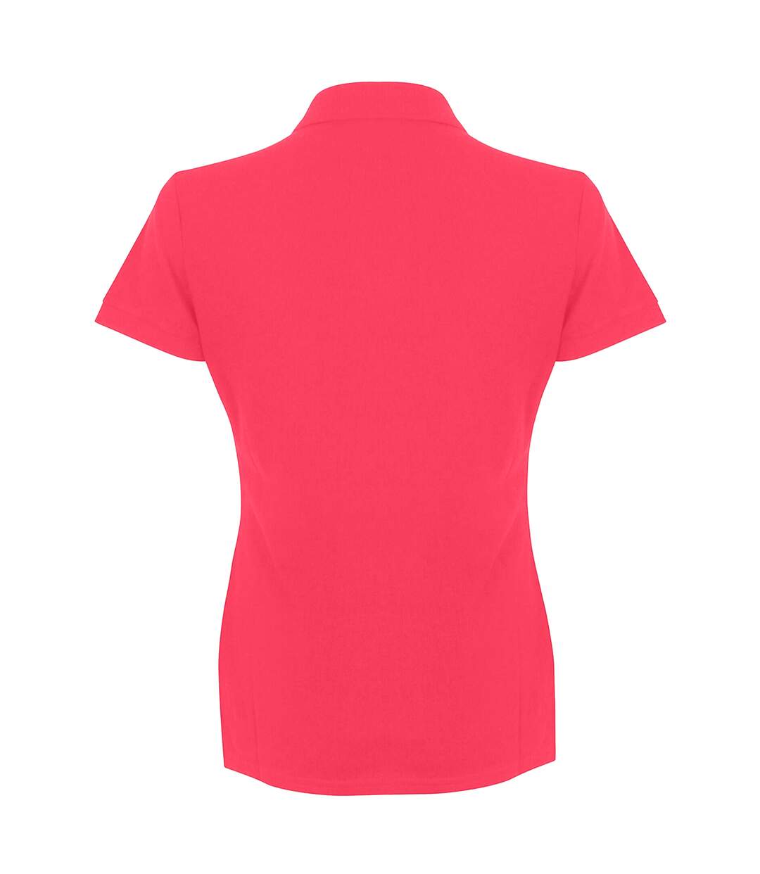 Polo uni femme fuchsia Henbury-2