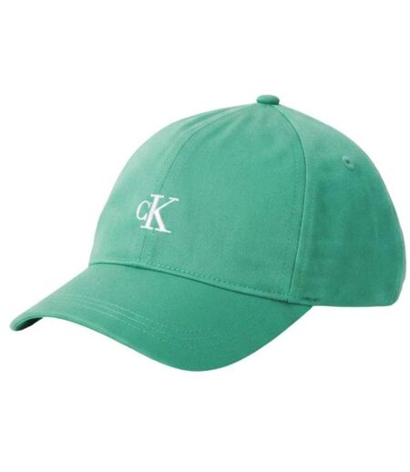 Unisex Adult Cotton Baseball Cap Green Calvin Klein