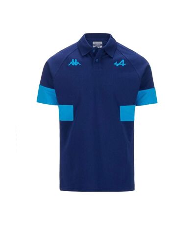 Polo marine homme kappa andoi alpine f1 - l
