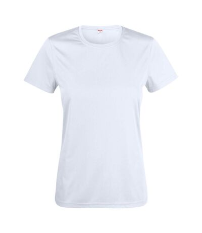 T-shirt basic active femme blanc Clique