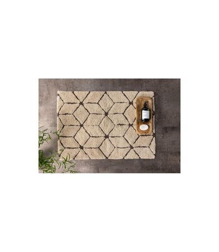 Tapis de Salle de Bain Petrus 60x90cm Marron