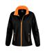 Result Womens/Ladies Core Printable Softshell Jacket (Black / Orange) - UTRW3696