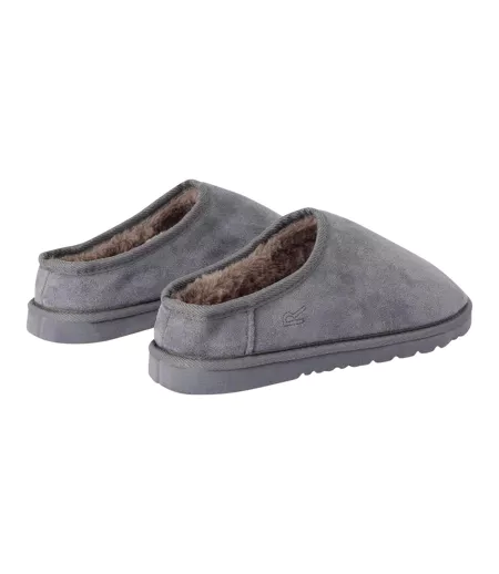 Chaussons Mules Solace Femme Gris Foncé Regatta