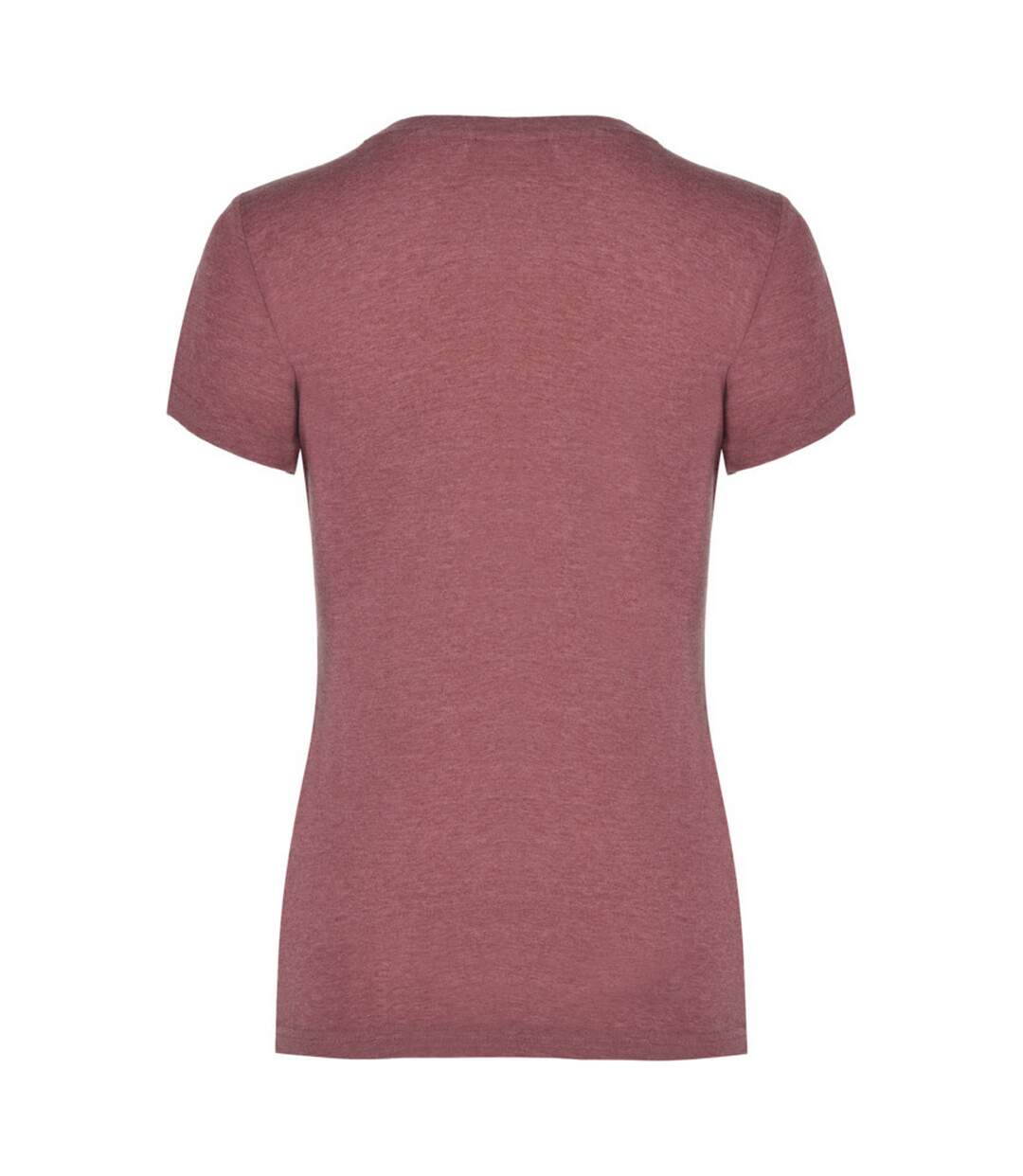 T-shirt Fox Femme Pourpre Foncé Roly-2