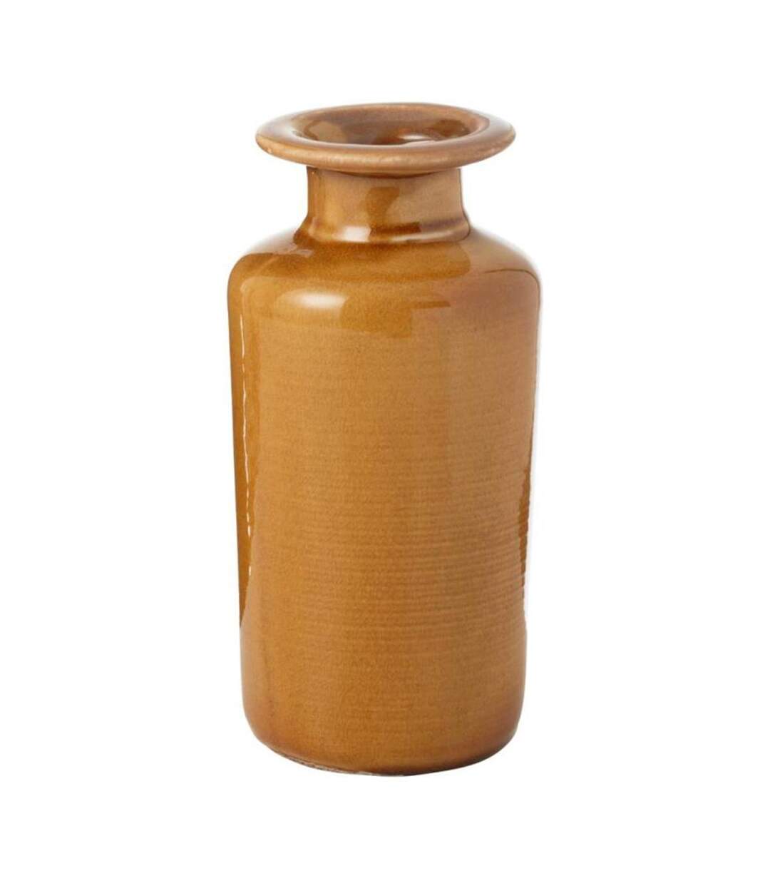 Vase Déco en Porcelaine Nova 24cm Moutarde-1