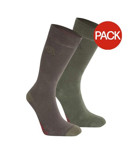 Chaussettes Adulte Bleu Sarcelle Vert Kaki Craghoppers