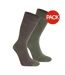 Chaussettes Adulte Bleu Sarcelle Vert Kaki Craghoppers-1