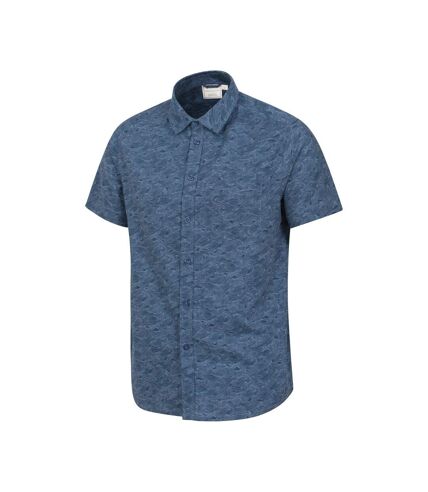 Mountain Warehouse Mens Wave Short-Sleeved Shirt (Navy) - UTMW404