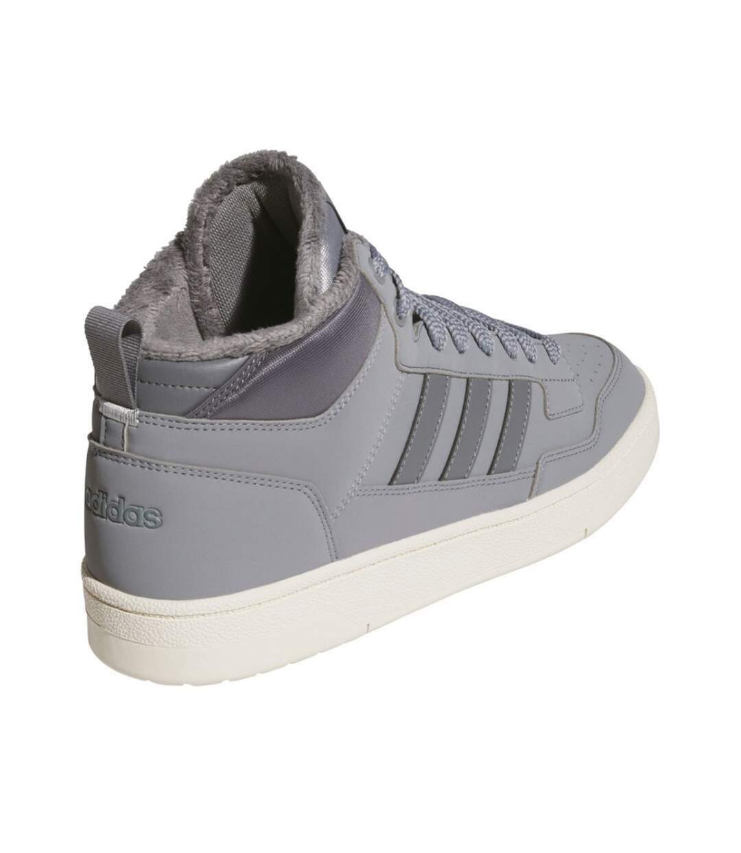 Baskets Rapid Court Homme Gris Argenté Adidas-2
