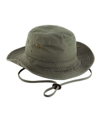 Chapeau panama outback adulte vert sombre Beechfield