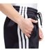 Mens Essentials French Terry 3 Stripes Shorts Black Adidas-4