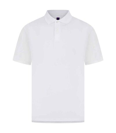 Polo homme blanc Henbury