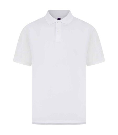 Polo homme blanc Henbury