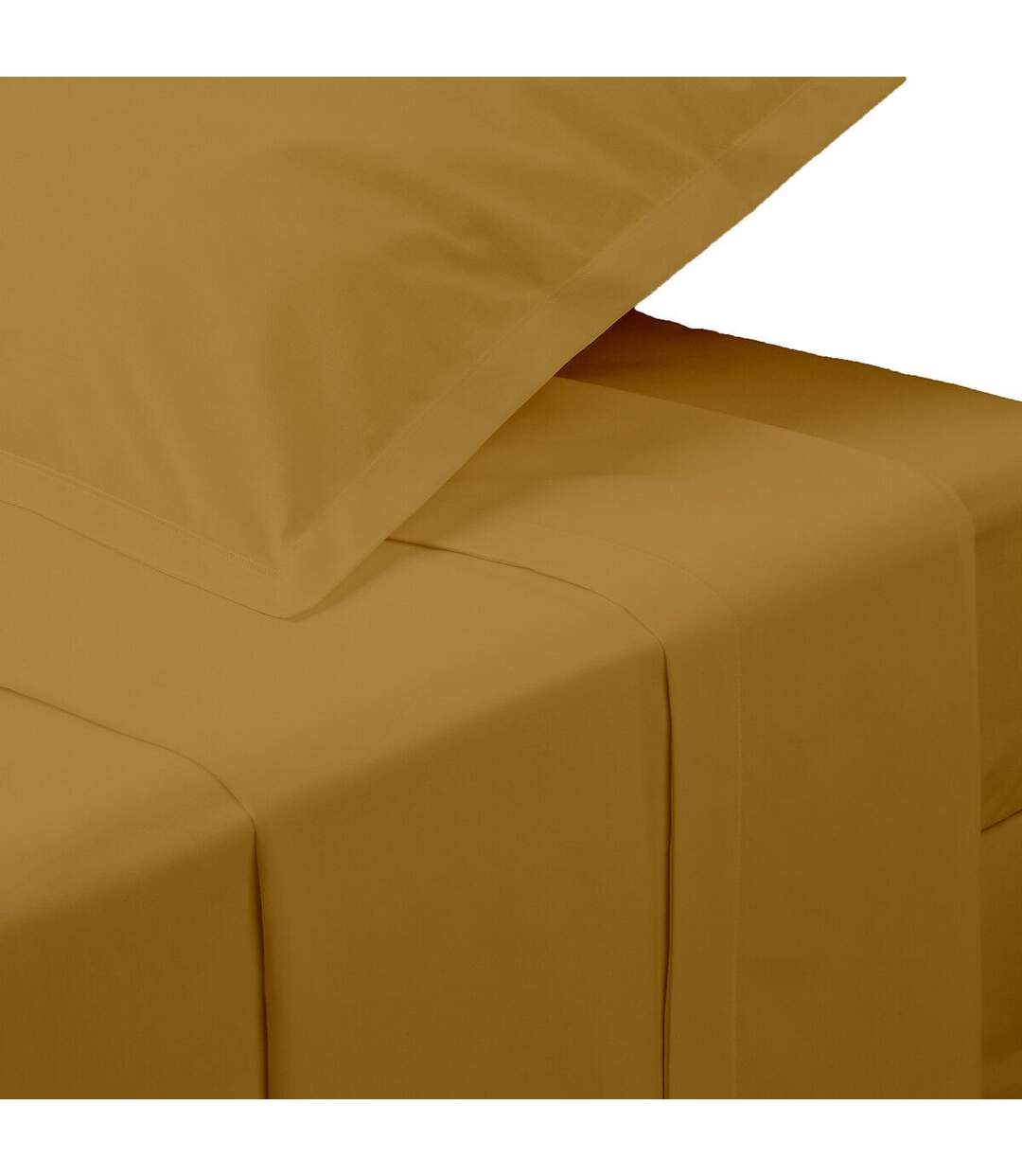 Drap Plat 2 Personnes Percale 240x290cm Mordoré-1