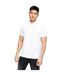 Polo telepart homme blanc Crosshatch Crosshatch