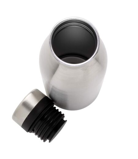 Deluxe 500ml water bottle one size silver XD Collection