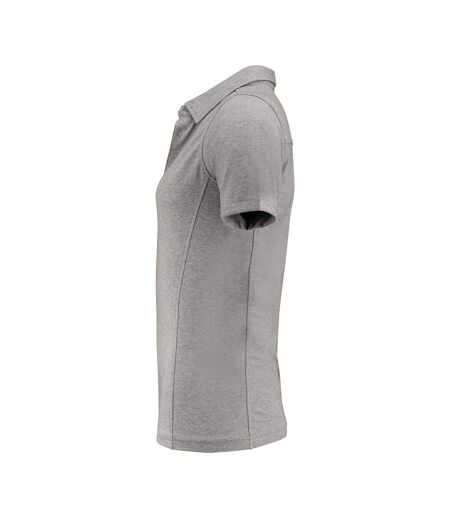 Polo American Supreme Femme Gris Chiné James Harvest