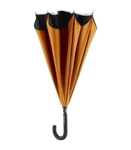Parapluie standard FP7715 - noir et orange