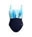 Maillot De Bain 1 Pièce Eclipse Femme Bleu Marine Speedo-2