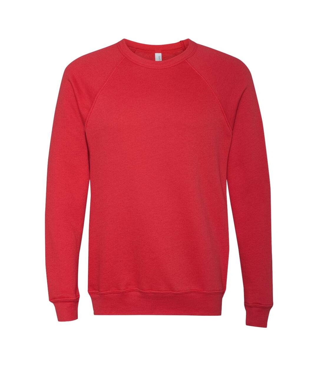 Bella + Canvas Unisex Adult Fleece Raglan Sweatshirt (Burnt Red) - UTBC4755-1