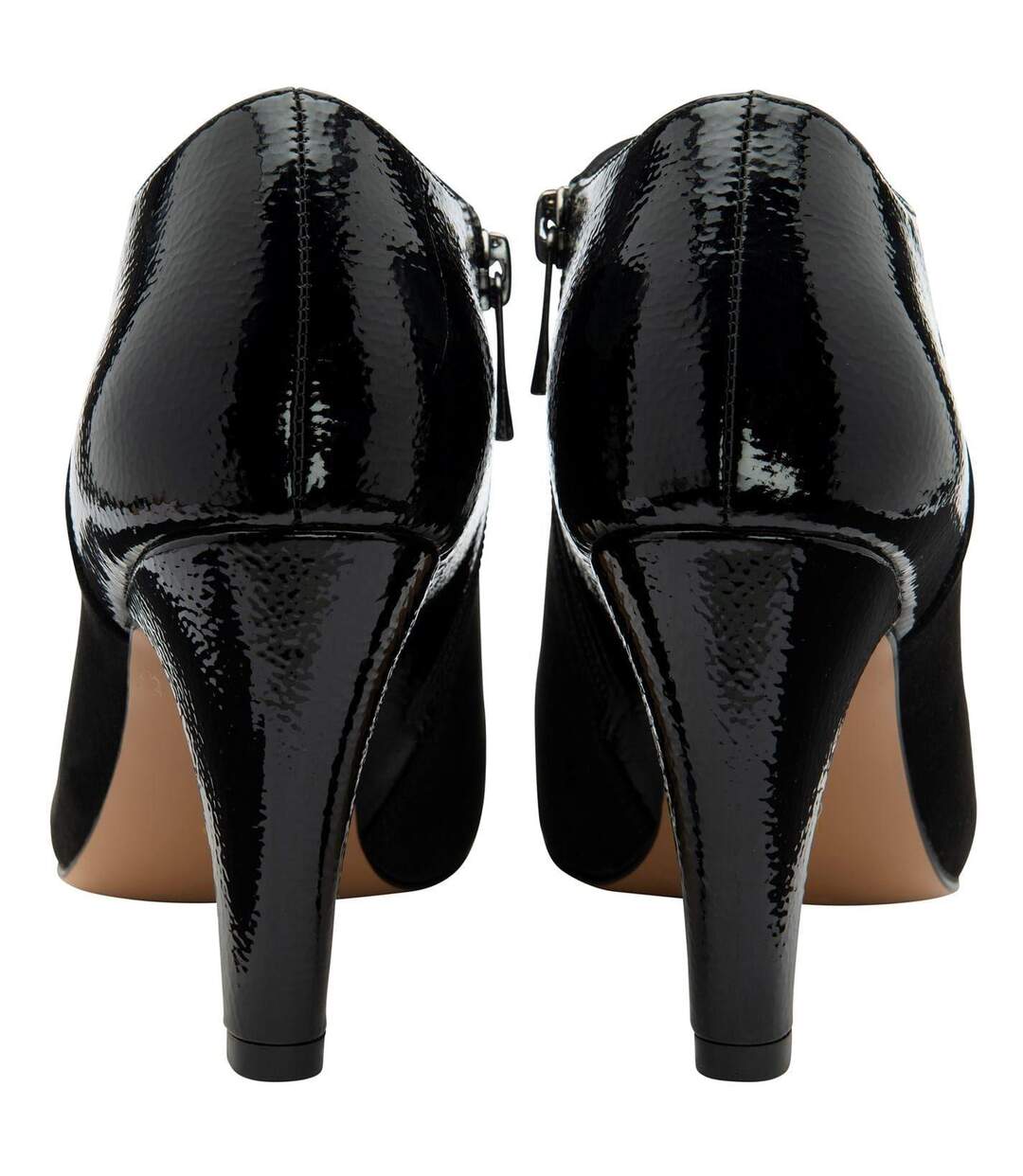 Bottines Lotus Femme Noir Verni Lotus Shoes-2