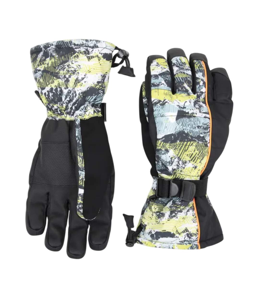 Gants De Ski Homme Imperméables Mountain Vert Mountain Warehouse-3