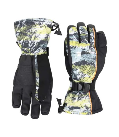 Gants De Ski Homme Imperméables Mountain Vert Mountain Warehouse