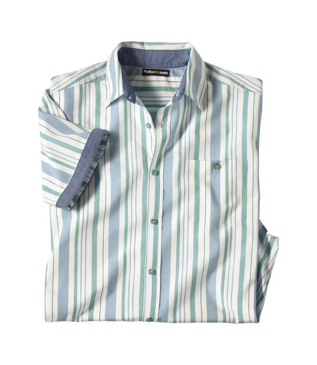 Chemise homme écru Atlas For Men-2
