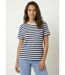 T-shirt marinière en coton stretch-1