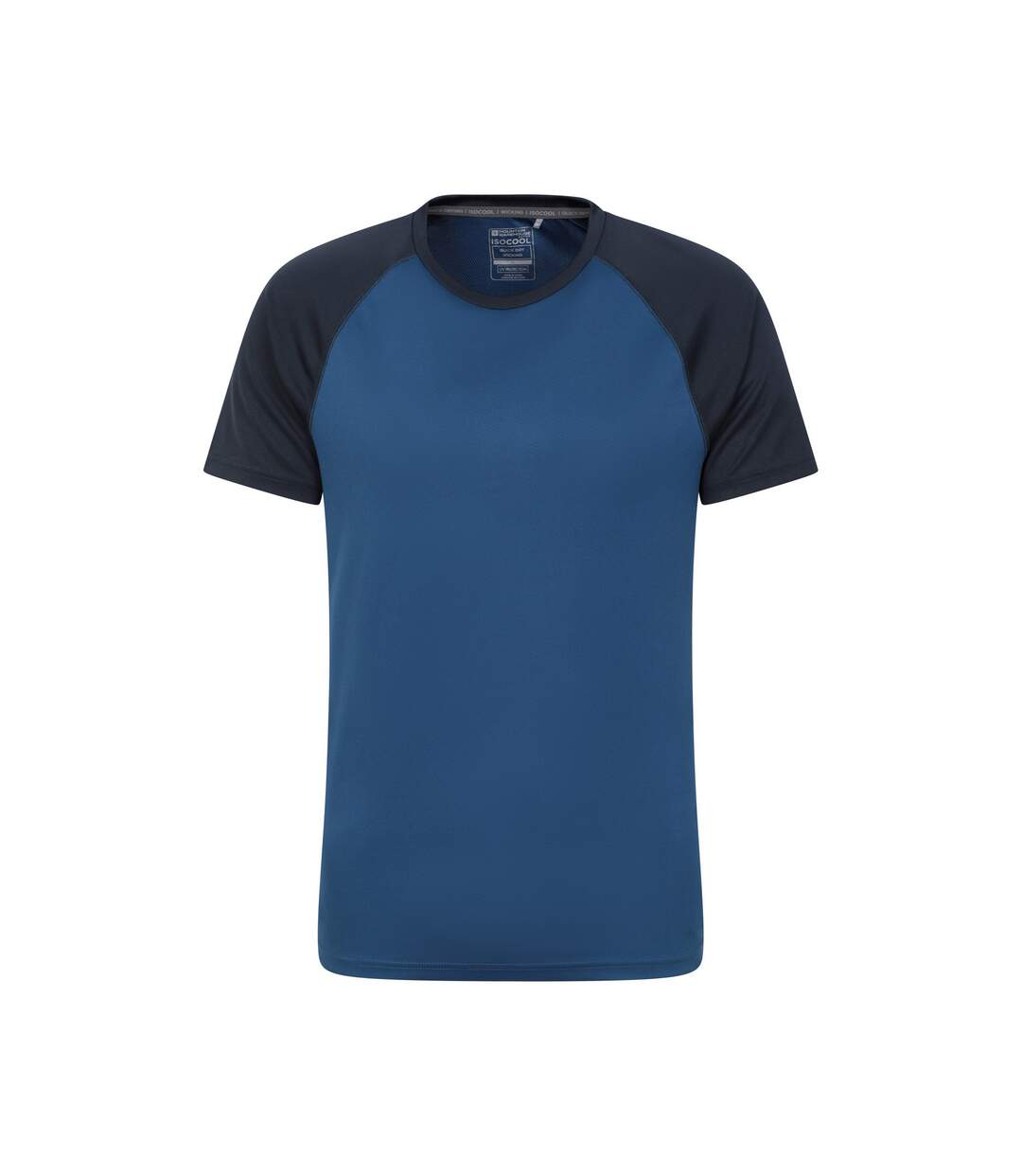 Mens Endurance Isocool T-shirt Cobalt Mountain Warehouse-1
