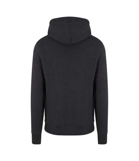 Sweat À Capuche Adulte Noir Anthracite Awdis