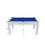 Billard convertible table 6 personnes Texas + plateau dinatoire